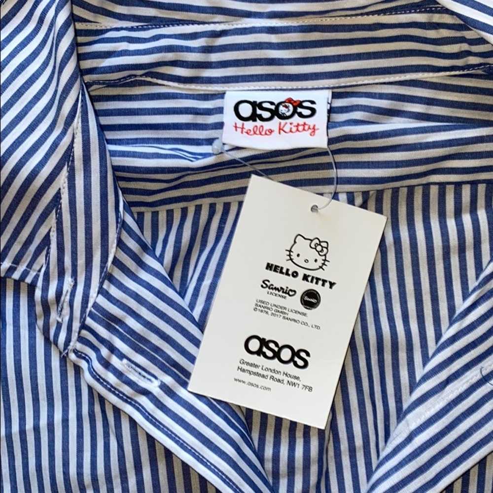 💰2X HOST PICK💰 NWT Hello Kitty X ASOS Pocket And Cuff Embroidery - Picture 7 of 15
